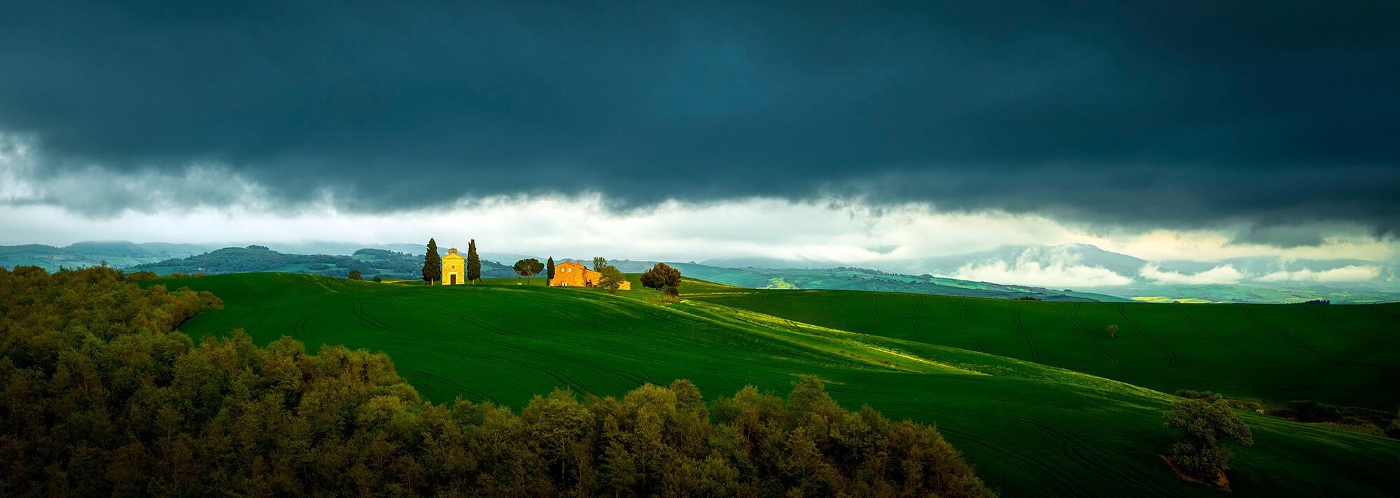 Kapel bij Val 'd Orcia