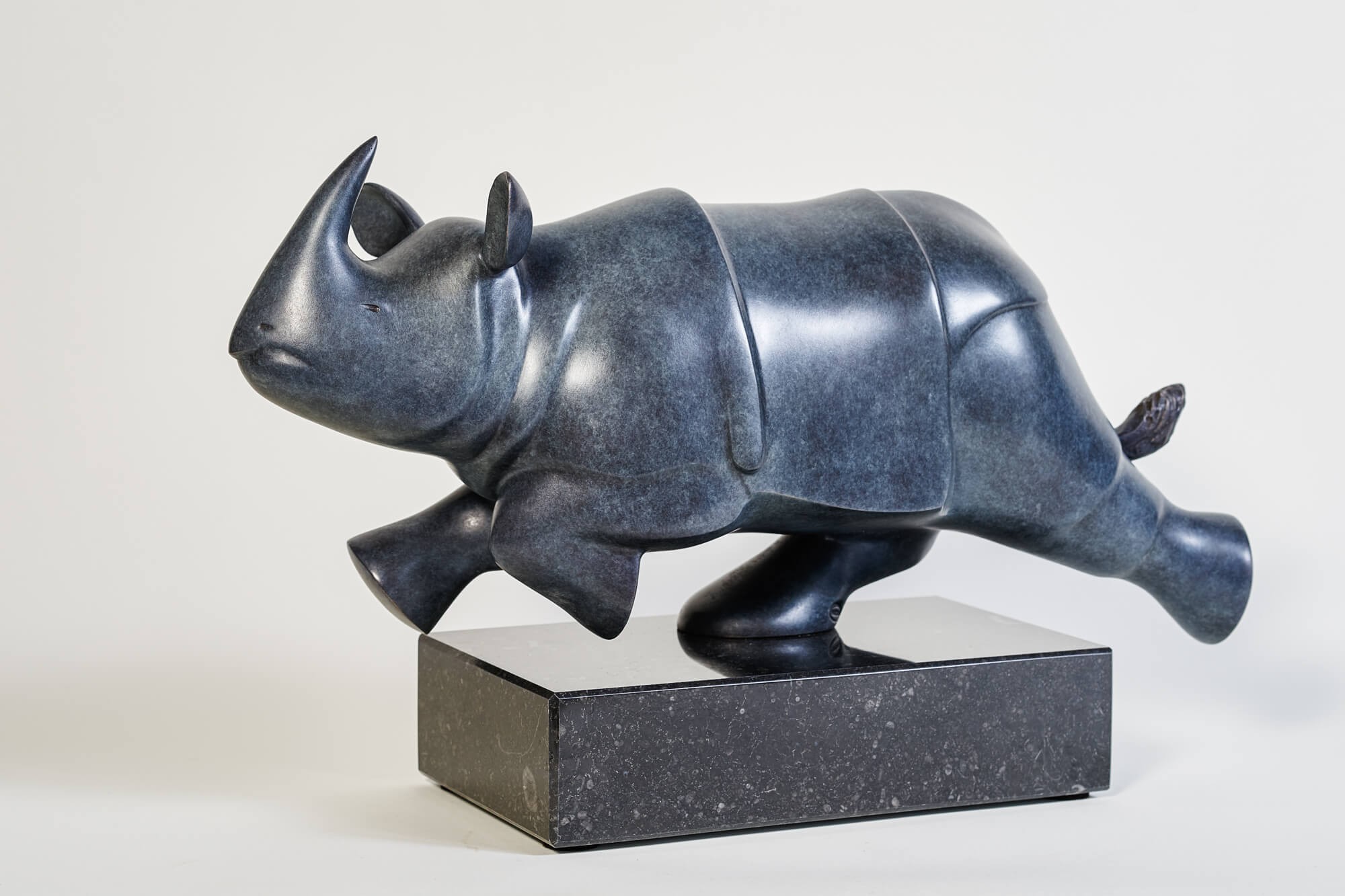 Rennende Neushoorn