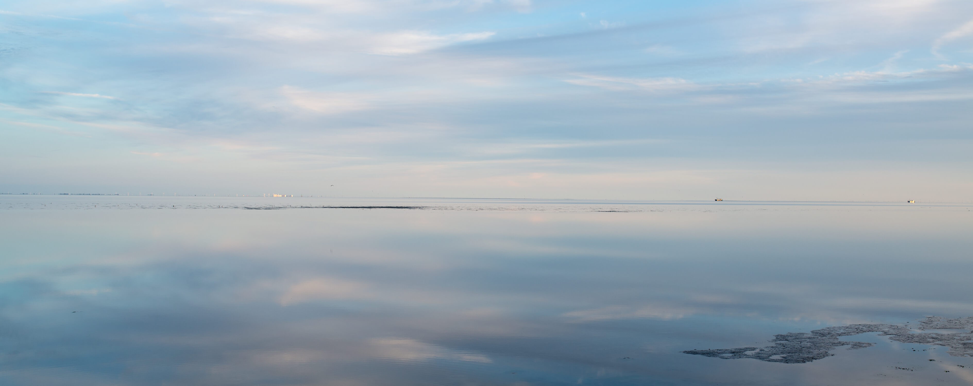 Terschelling Wad Bij Avond
