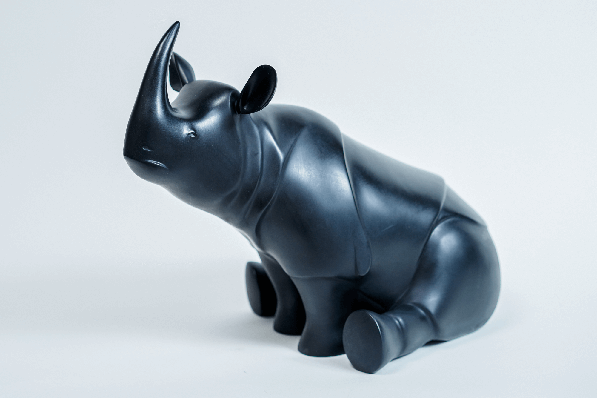 Zittende Neushoorn